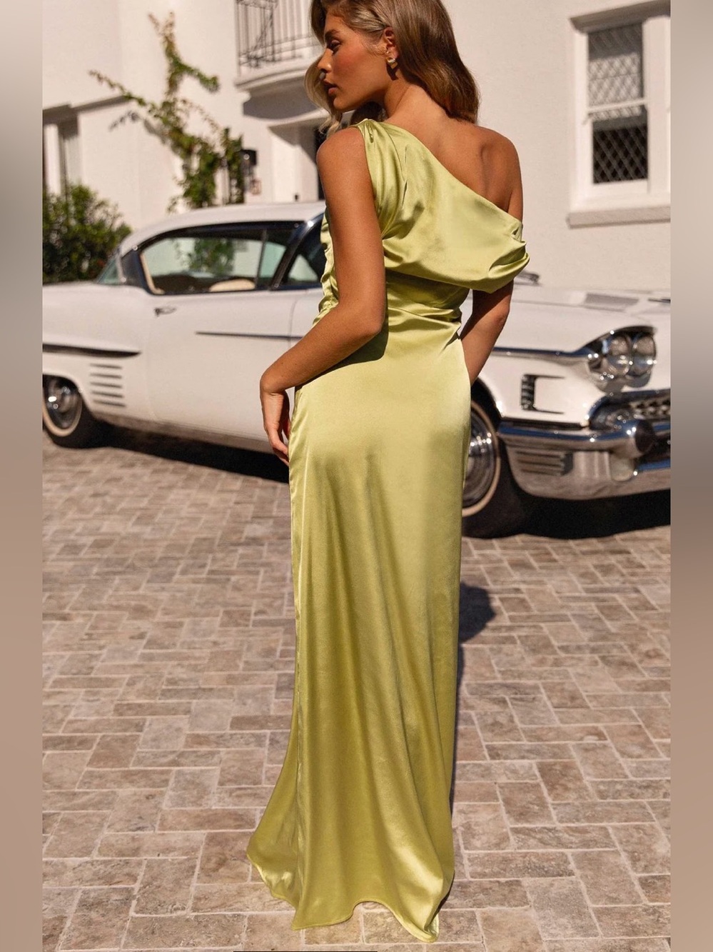 NEW Peppermayo Heart Of Glass Satin Maxi Dress 6 - Picture 5 of 12